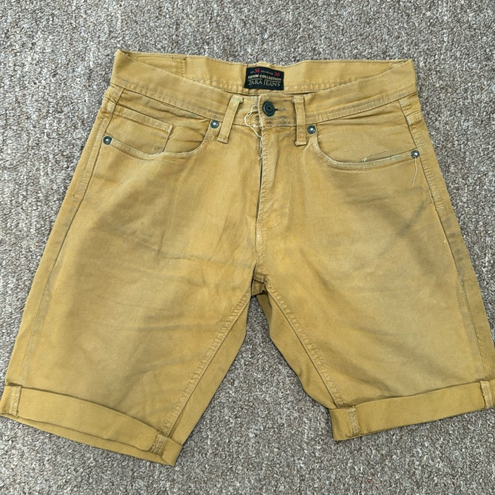 Zara denim shorts